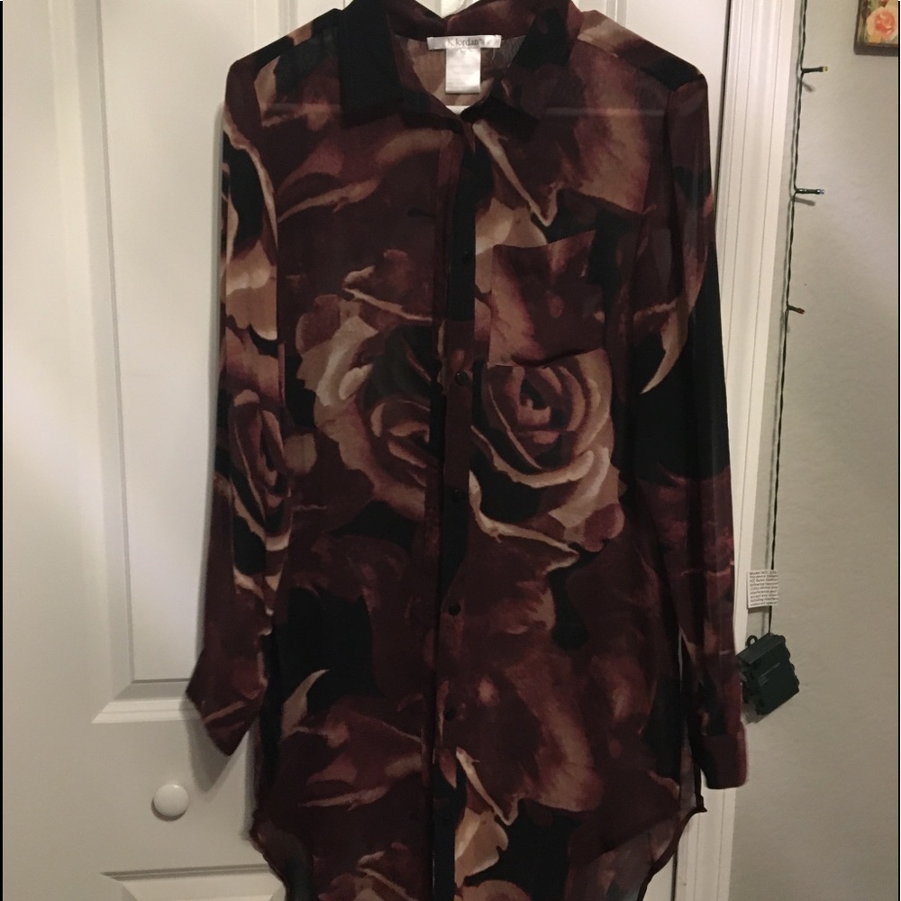 ‼️NWOT‼️ Button Down Top